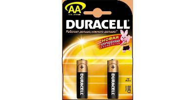  DURACELL LR6 BP12  1.5 AA () : AA (LR6) (-  . 2.)