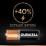  DURACELL LR6 BP12  1.5 AA () : AA (LR6) (-  . 2.)