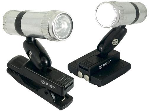 Изображение товара Мини фонарь AIST 19311510 с магнитным и прищепочным креплением водонепроницаемый