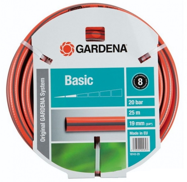 

Шланг Gardena Basic 18143 (18143-29.000.00), Basic 18143 (18143-29.000.00)