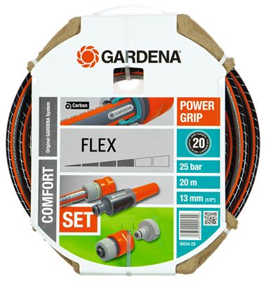 фото Шланг gardena flex 18034 длина 20м диаметр 13мм (1/2'') 22бар (18034-20.000.00)