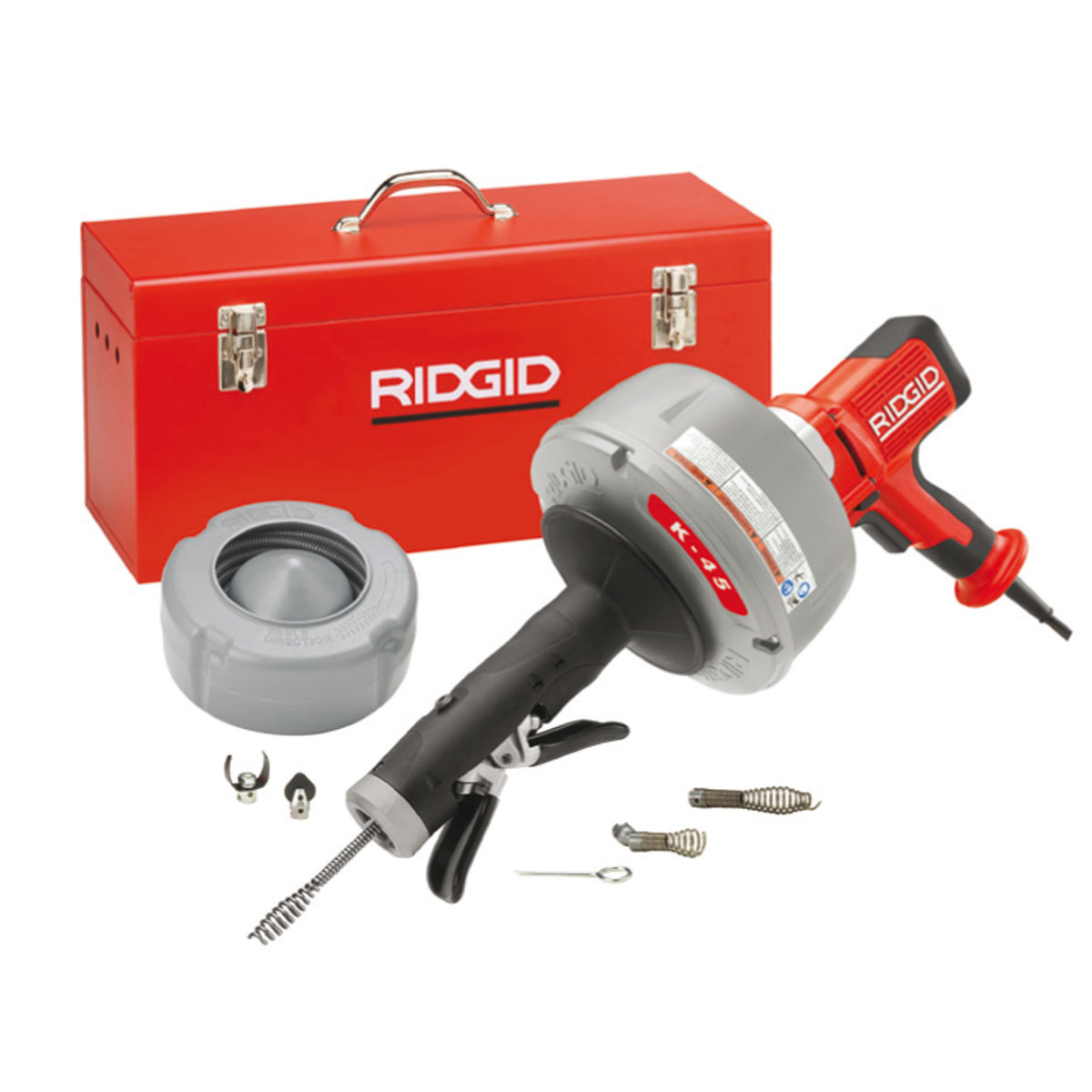 Прочистная машина Ridgid K-45 AF-5 36043 - цена, отзывы, фото - купить в  Москве, СПб и РФ