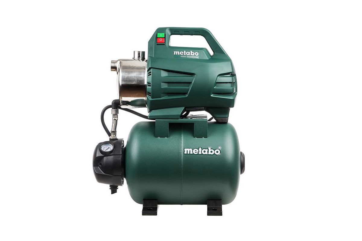 Насосная станция Metabo HWW 3500/25 Inox (600969000) - цена, отзывы, фото и  инструкция - купить в Москве, СПб и РФ