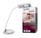 Лампа настольная ЛЮЧИЯ L350 Orion серебро