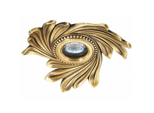 Изображение товара Встраиваемый светильник NOVOTECH VINTAGE 369966 светлая бронза IP20 GX5.3х50W 12V