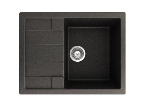 Изображение товара Кухонная мойка SCHOCK Aster 45D Cristalite 700751 650х500 мм Onyx