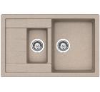 Изображение товара Кухонная мойка SCHOCK Aster 60D Cristalite Sabbia 780х500 мм с двумя чашами