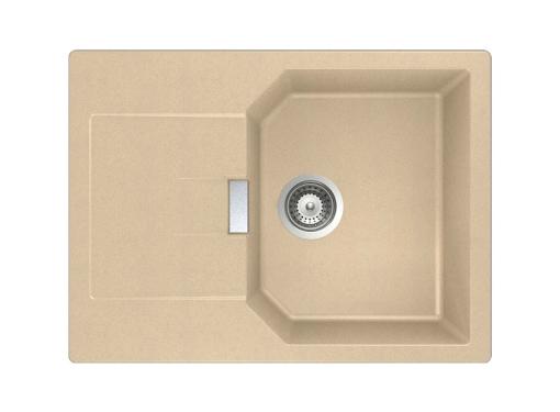 Изображение товара Мойка кухонная SCHOCK Manhattan 45 D Cristalite Moonstone 690х510 мм