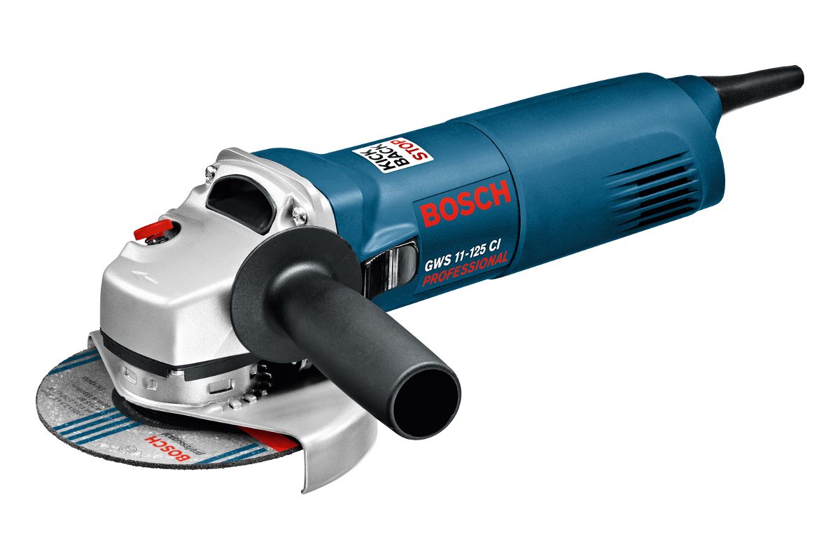 УШМ (болгарка) Bosch GWS 11-125 CI (0.601.822.020) - цена, отзывы, фото -  купить в Москве, СПб и РФ