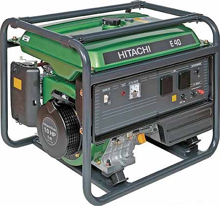 

Бензиновый генератор Hitachi E40 бензиновый