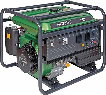 

Бензиновый генератор Hitachi E50 бензиновый