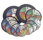 Круг отрезной ЛУГА-АБРАЗИВ 115 Х 1,6 Х 22 А40 цвет. мет.