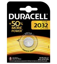 DURACELL CR2032 (10/100/14400) : CR2032 (-  . 1.)