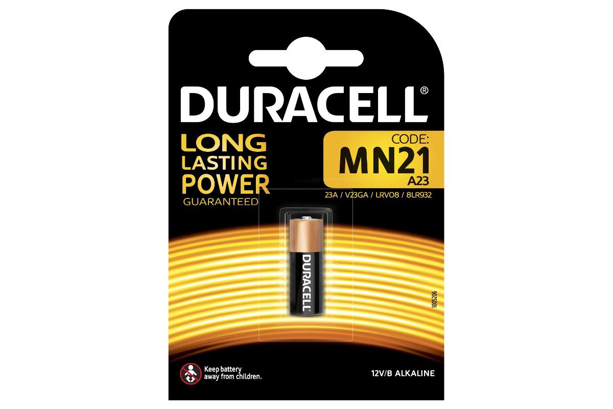 Батарейка DURACELL MN21 (10/100/9600) Тип: 23А (MN21) (Кол-во в уп. 1шт.)  купить в Уфе по доступной цене: характеристики и фото