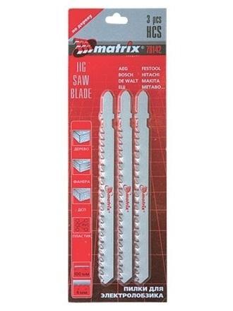 

Пилки для лобзика Matrix 78142