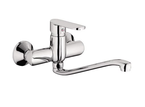 Изображение товара Настенный смеситель для кухни BACH Mecoun B.5382-011C-25S латунь хромированный