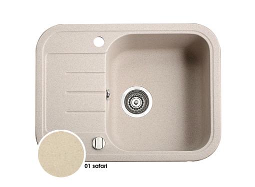 Изображение товара Кухонная мойка MARMORIN Pesta small 620x470x190 мм цвет сафари