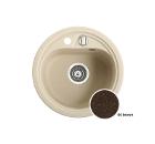 Мойка кухонная врезная MARMORIN Vask коричневый