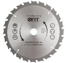 Диск пильный твердосплавный FIT Ф185х20мм 24зуб. (37686)