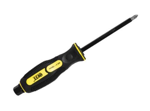 Изображение товара Отвертка ударная FIT 55624 с крестовым шлицем PH 2 и ручкой из S2 стали