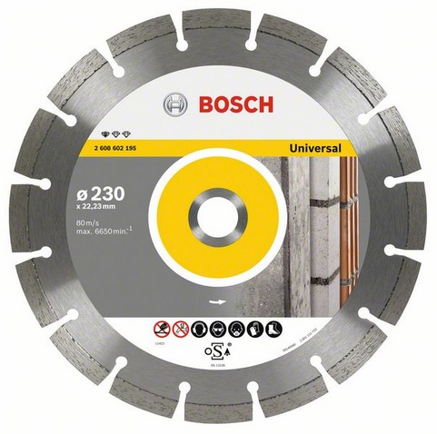 

Круг алмазный Bosch Standard for universal 125x22 сегмент (2.608.602.192)