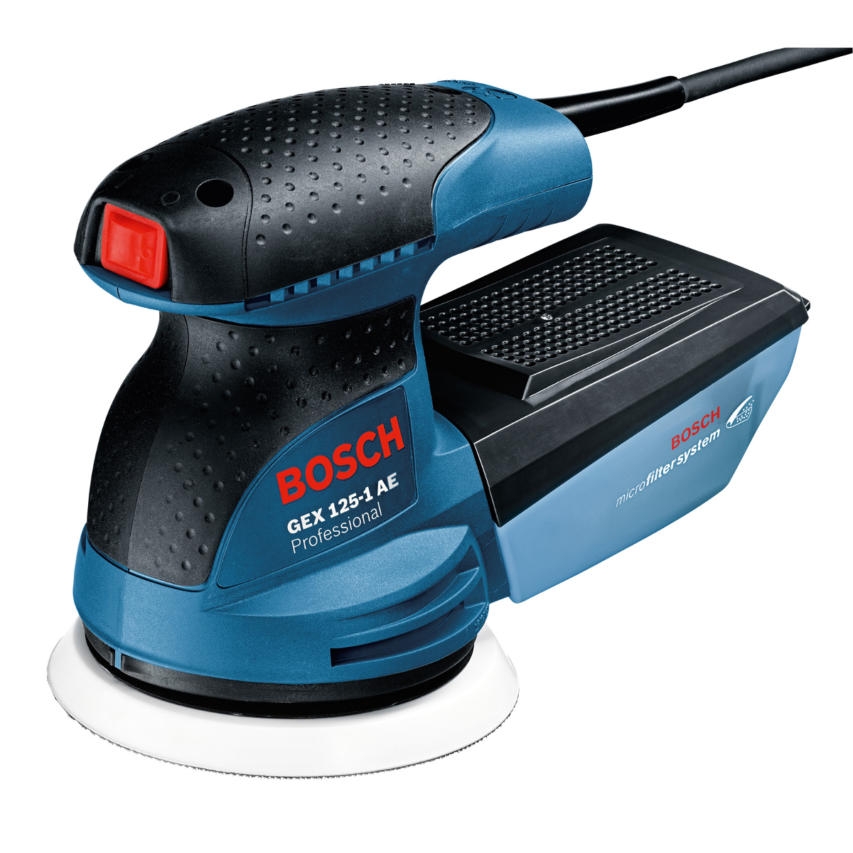 BOSCH GEX 125-1 AE Professional, машинка шлифовальная орбитальная  (эксцентриковая) - купить, отзывы, цена и видео