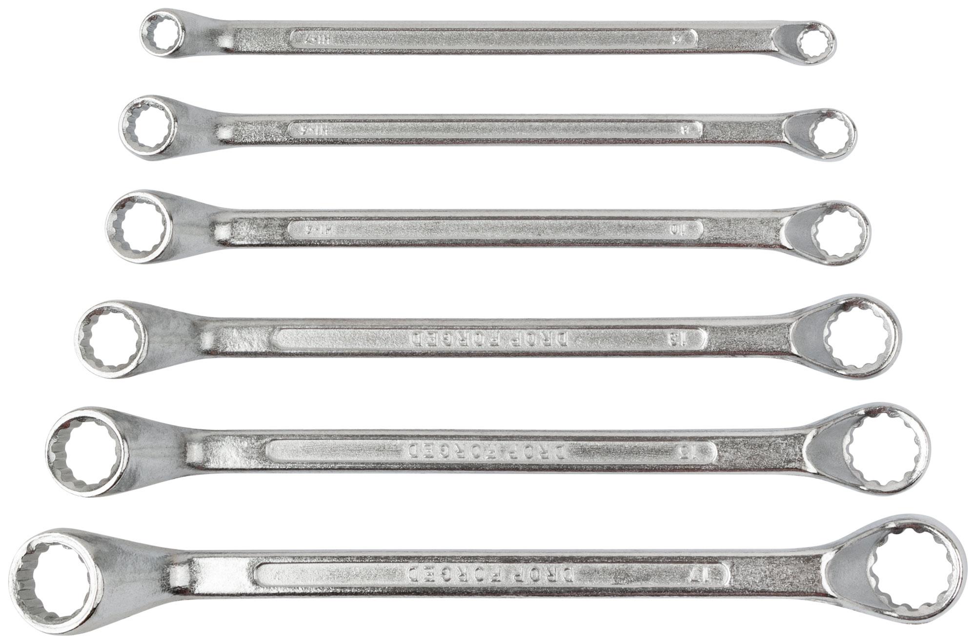 Набор накидных ключей, 6 шт. Fit 63606 (6 - 17 мм)