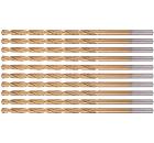 Изображение товара Сверло по металлу FIT Ф4.5х126мм набор 10 шт. HSS титановое покрытие