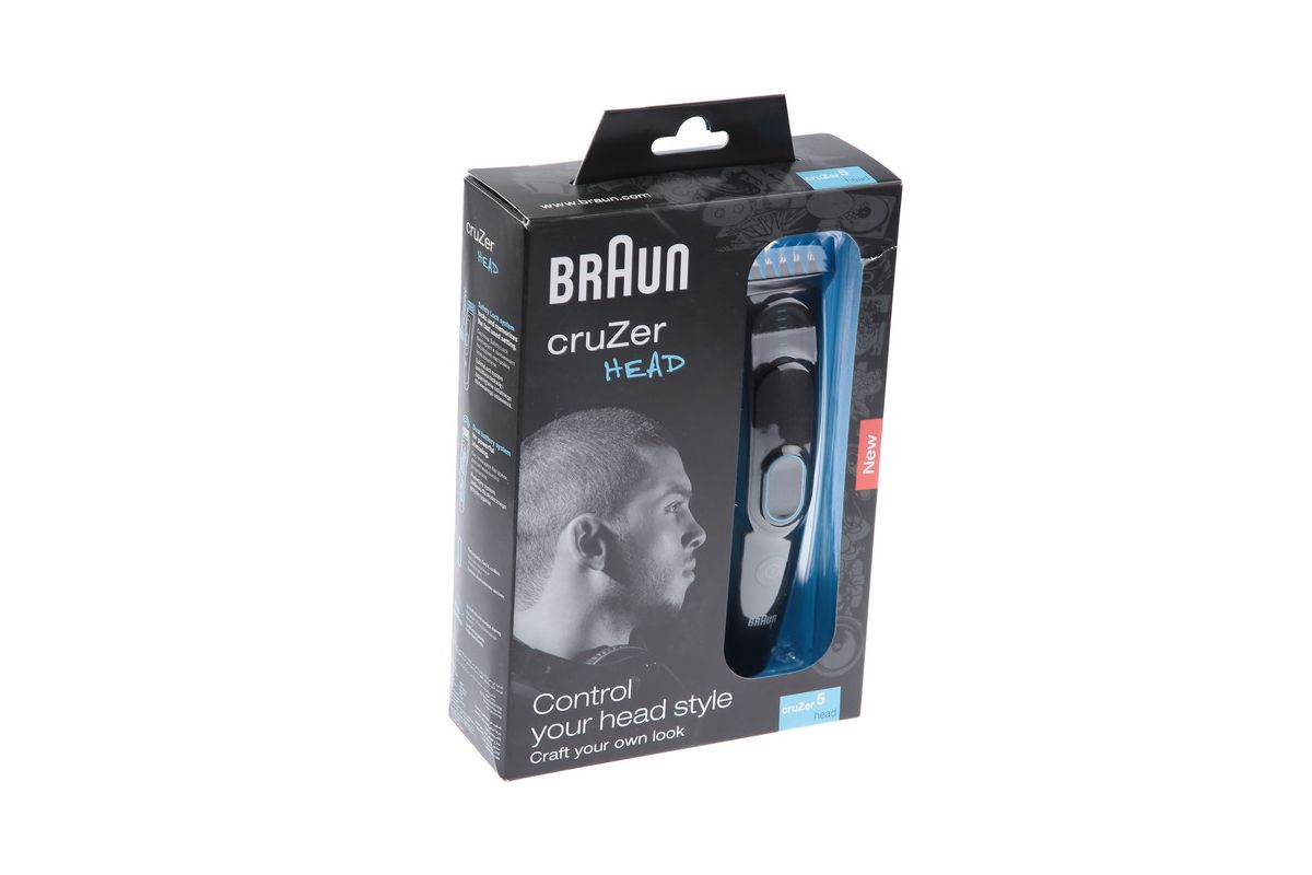 Машинка для стрижки BRAUN cruZer 5 Head купить в Уфе по доступной цене:  характеристики и фото