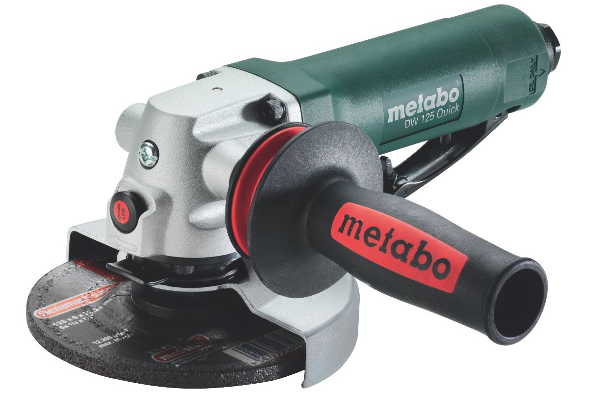 Машина углошлифовальная пневматическая Metabo DW 125 Quick (601557000) -  цена, фото и инструкция - купить в Москве, СПб и РФ