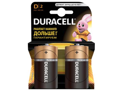  DURACELL LR20-2BL NEW : D (R20) (-  . 2.)