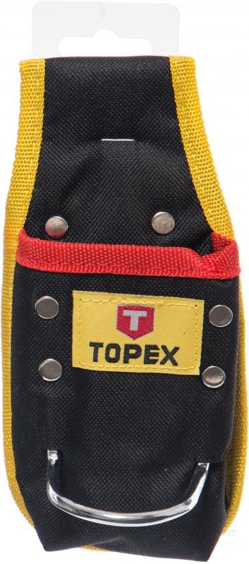 

Сумка поясная для инструмента Topex 79r420 с петлей для молотка