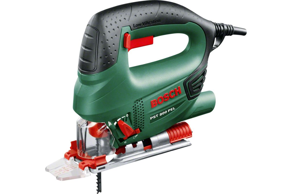 Лобзик Bosch PST 800 PEL Compact + ПИЛКИ (06033A0101) - цена, отзывы, фото  - купить в Москве, СПб и РФ