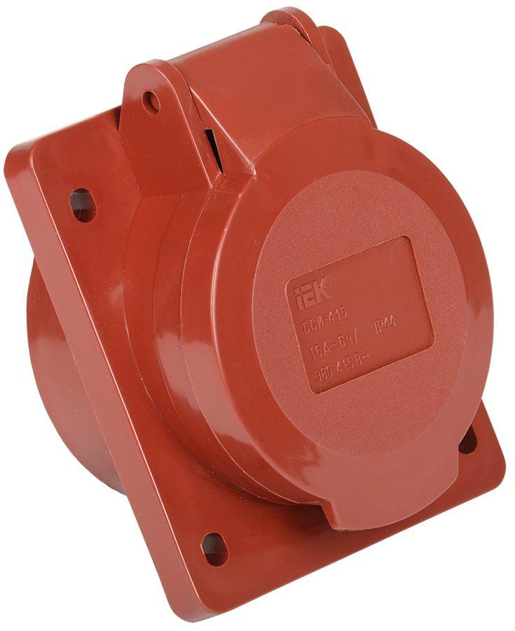 

Розетка кабельная Iek 415 3p+pe+n, Красный, 415 3p+pe+n