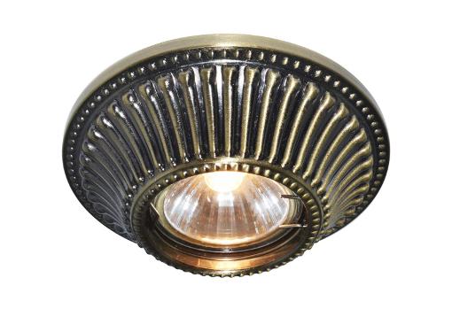 Изображение товара Встраиваемый светильник ARTE LAMP A5298PL-1AB классика бронза DI110