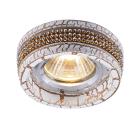 Изображение товара Встраиваемый светильник ARTE LAMP A5310PL-1WG классика бело-золотой