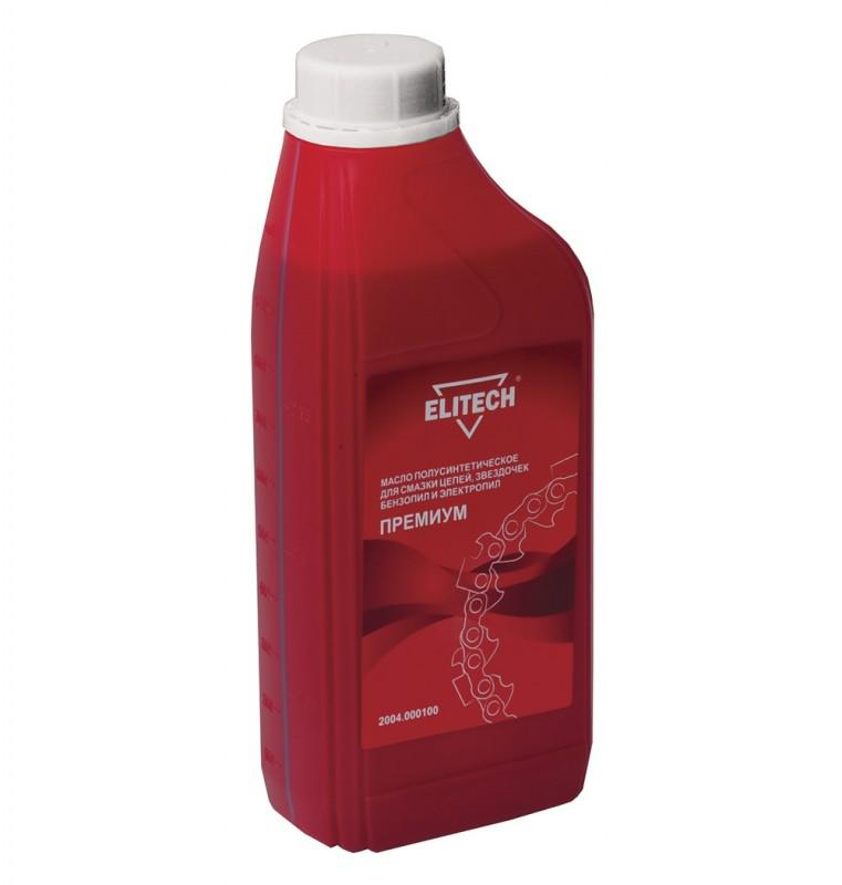 

Масло для пильных цепей Elitech 2004.000100, 2004.000100