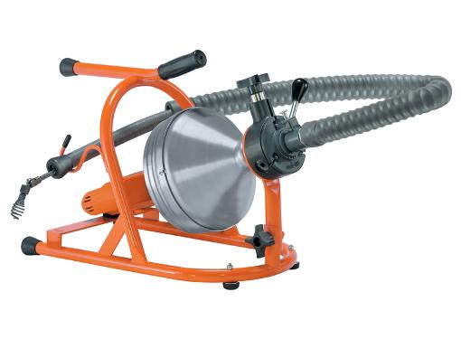 Изображение товара Прочистная машина GENERAL PIPE Крот PH-DR-C с ножной педалью и автоматической подачей спирали