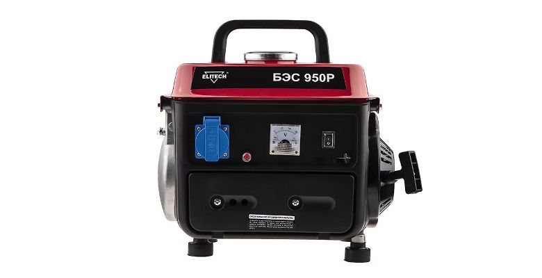 Бензиновый генератор ELITECH БЭС 950 Р