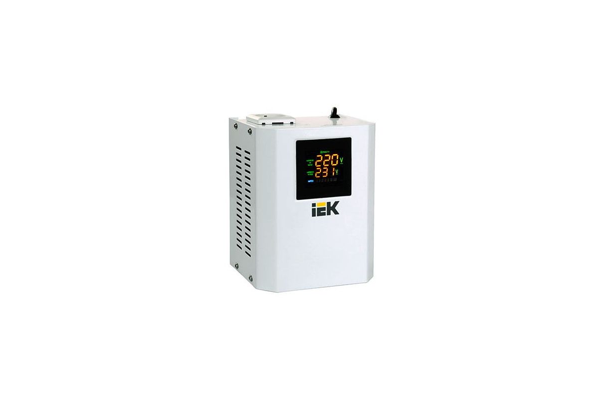 Стабилизатор напряжения Iek Boiler 0.5кВА - цена, отзывы, фото и инструкция  - купить в Москве, СПб и РФ