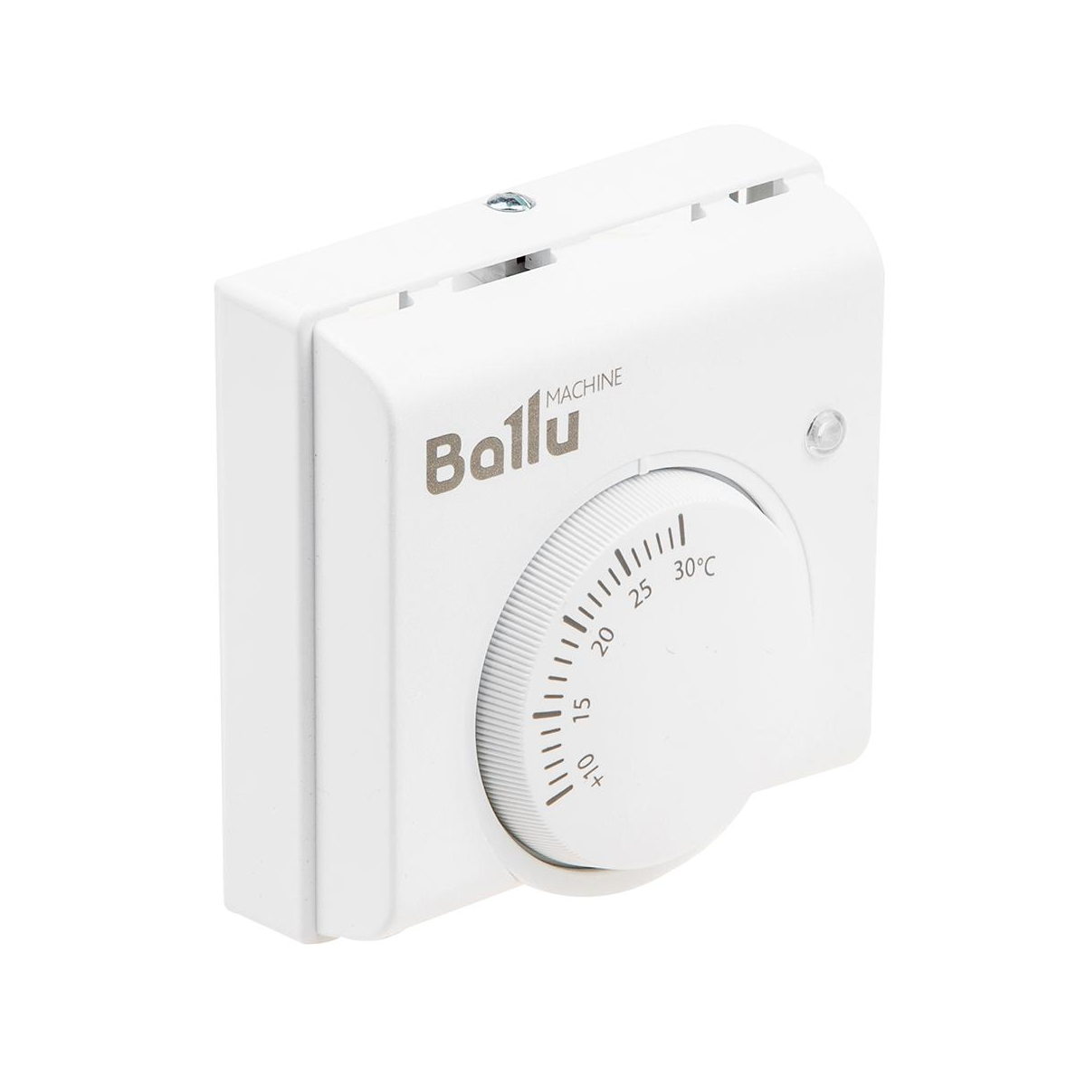 Механический термостат Ballu BMT-1 белый - цена, отзывы, фото и инструкция  - купить в Москве, СПб и РФ