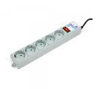 Сетевой фильтр POWERCUBE SPG-B-15-WHITE  b 5.0м 5гнезд 10А 220В 3х1.0 белый