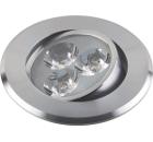 Светильник встраиваемый КОМТЕХ TITAN 03 1 07 LED 3Вт 4000К 86х49мм