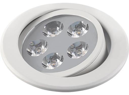 Изображение товара Встраиваемый светильник LED КОМТЕХ TITAN 05 1 01 5Вт 3000К круглый