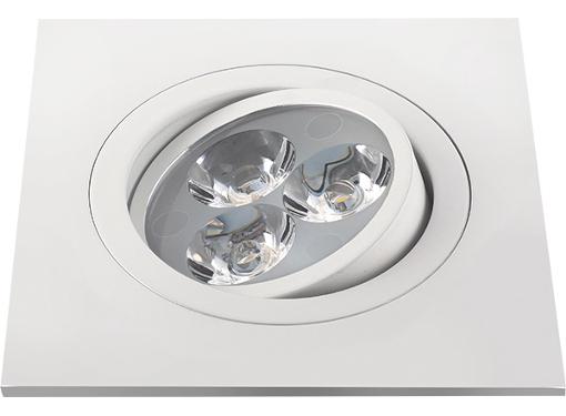 Изображение товара Встраиваемый светильник КОМТЕХ TITAN 03 2 01 LED 3Вт 4000К белый IP20