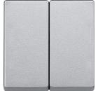 Клавиша PEHA Nova Brillance  2-ая для 600-ой серии алюминий