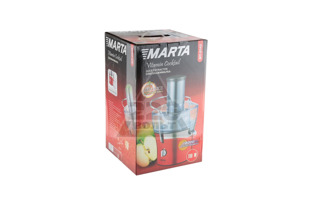 Соковыжималка Marta MT-2042 Red Соковыжималка Marta MT-2042 Red