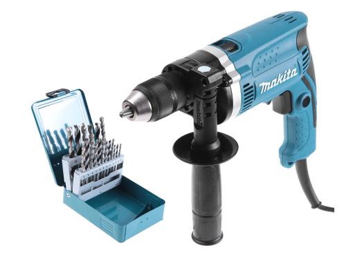 Изображение товара Дрель ударная MAKITA HP1631K(X2)