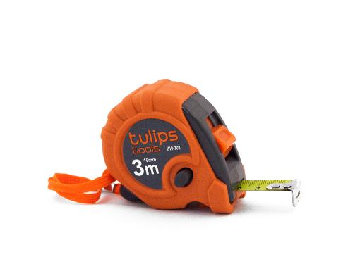 Изображение товара Строительная рулетка TULIPS TOOLS 3м х 16мм II10-303 износостойкая