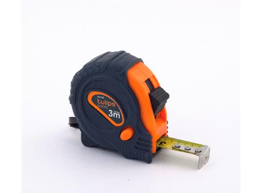 Изображение товара Рулетка TULIPS TOOLS 3м х 16мм усиленная строительная с фиксаторами